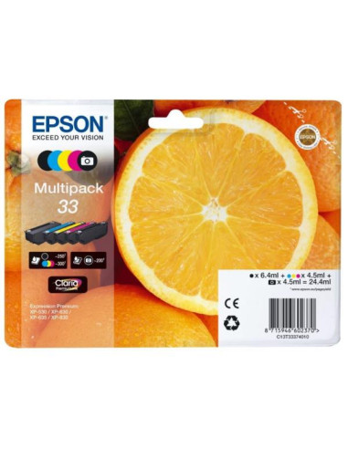 MULTIPACK 33   ARANCIA N 5 COLORI