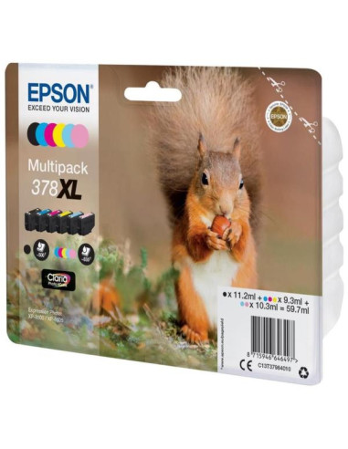 MULTIPACK 6 COLORI SCOIATTOLO 378XL