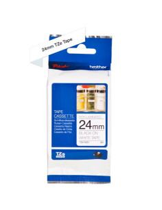 NASTRO 24MM NON LAMINATO NERO BIANC