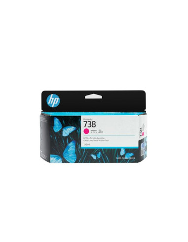 HP 738 130-ML MAGENTA DESIGNJET INK