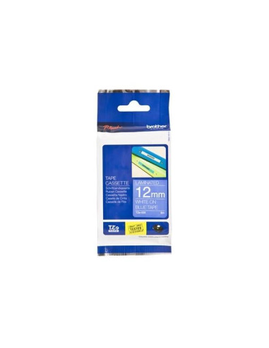 NASTRO TIPO TZ 12MM BIANCO BLU