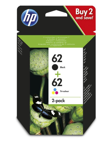 HP 62 COMBO NERO TRICROMIA