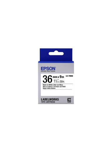 NASTRO LK7WBN STD NERO BIANCO36X
