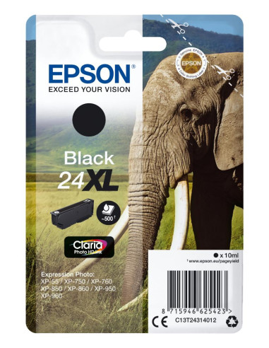 CARTUCCIA NERA SERIA 24XL ELEFANTE