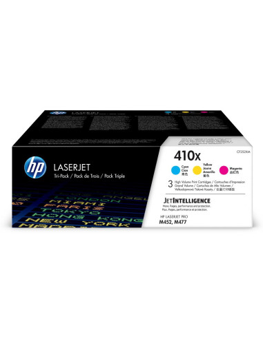 410X 3PACK HIGH YIELD C M Y TONER