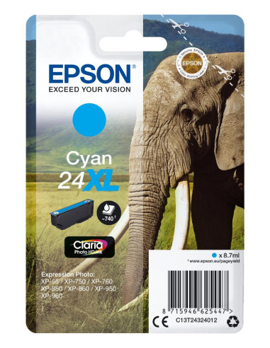 CARTUCCIA CIANO SERIE24XL ELEFANTE