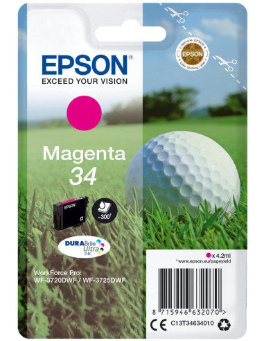 CARTUCCIA MAGENTA34 PALLINA DA GOLF