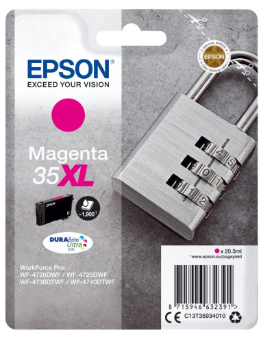 CARTUCCIA MAGENTA 35XL LUCCHETTO