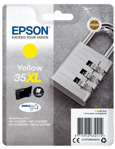 CARTUCCIA GIALLO  35XL LUCCHETTO