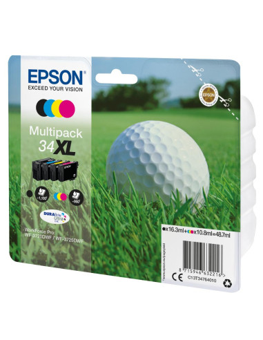 MULTIPACK 4 COLORI 34XL PALLINA