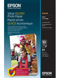 VALUE GLOSSY PHOTO PAPER A4 50