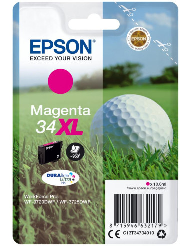 CARTUCCIA MAGENTA34XL PALLINA RF AM