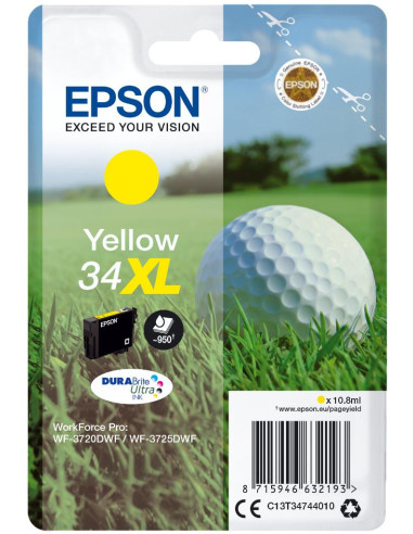 CARTUCCIA GIALLO 34XL PALLINA