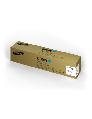 SAMSUNG CLT-C806S CYAN TONER CARTRI