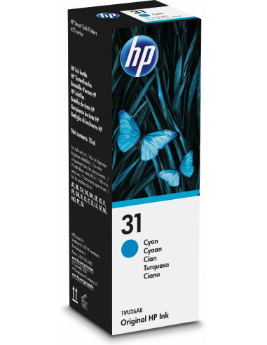 HP 31 CYAN INK BOTTLE