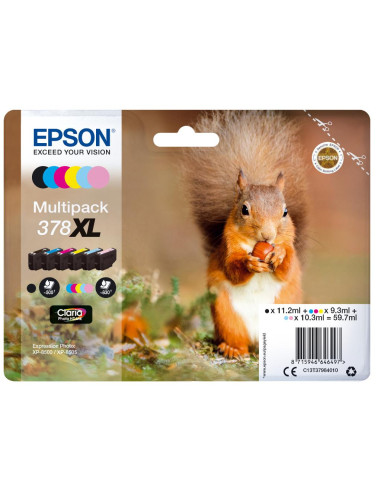 MULTIPACK 6 COLORI SCOIATTOLO 378XL