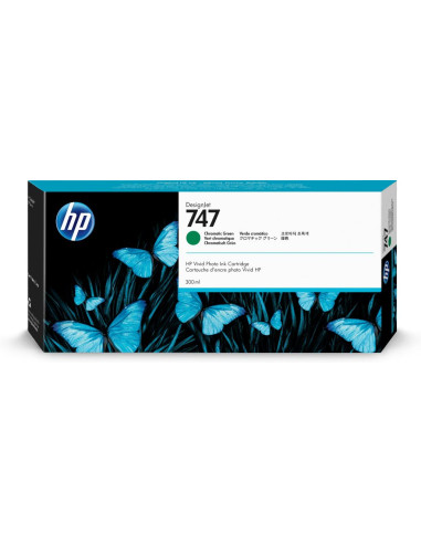 HP 747 300-ML CHROMATIC GREEN INK