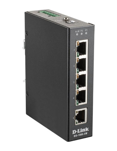 5 PORT UNMANAGED SWITCH WITH 5 X