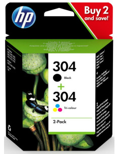 HP 304 INK CARTRIDGE COMBO 2-PACK