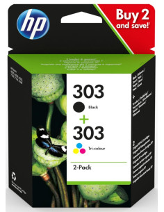 HP 303 INK CARTRIDGE COMBO 2-PACK