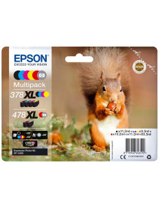   MULTIPACK 6 378XL 478XL PHOTO HD