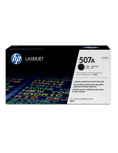 HP 507A BLACK LASERJET TONER CARTRI