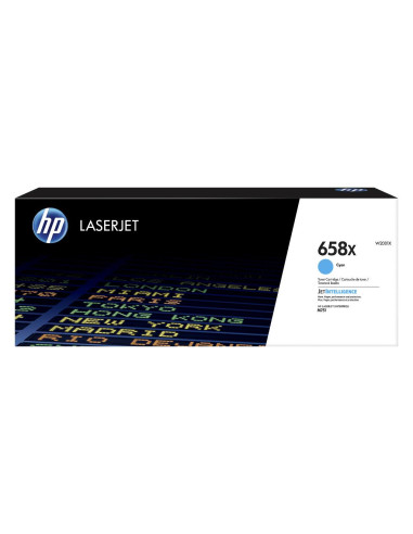 HP 658X CYAN LASERJET TONER
