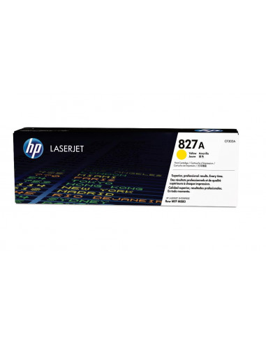 HP 827A YELLOW LASERJET TONER CARTR