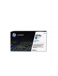 HP 654A CYAN LASERJET TONER CARTRID