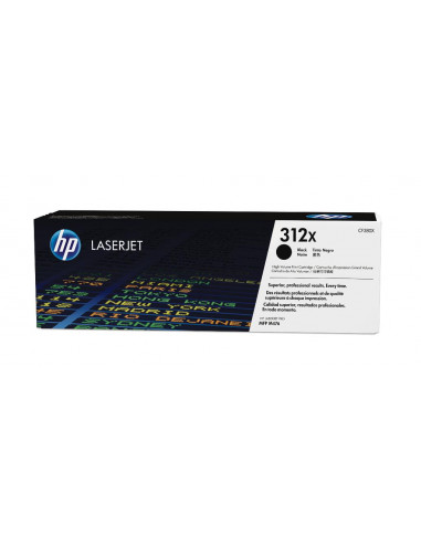 HP 312X HIGH YIELD BLACK TONER CART