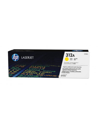 HP 312A YELLOW LASERJET TONER CARTR
