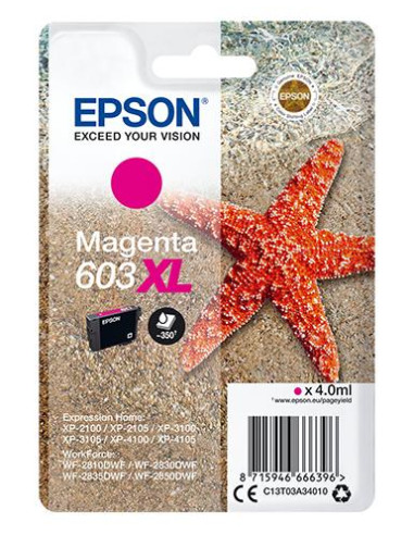 CART INK MAGENTA603XL STELLA MARINA