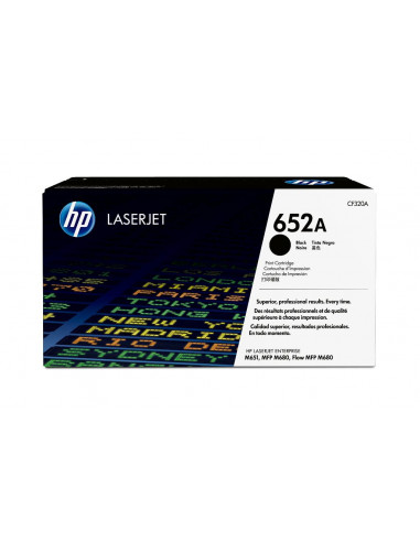 HP 652A BLACK LASERJET TONER CARTRI