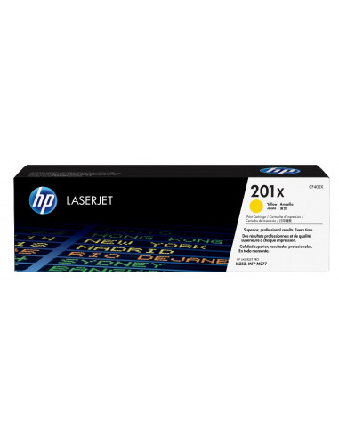 HP 201X YELLOW LASERJET TONER CARTR