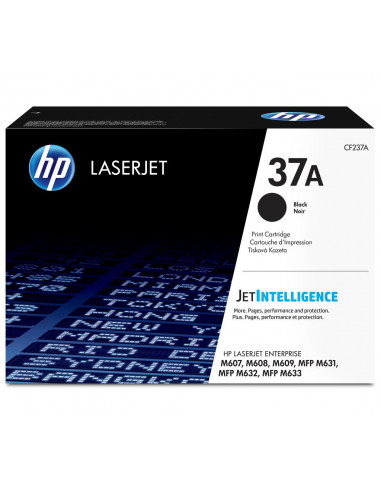 HP 37A BLACK LASERJET TONER CARTRID