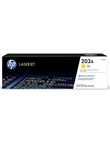 HP 203A YELLOW LASERJET TONER CARTR