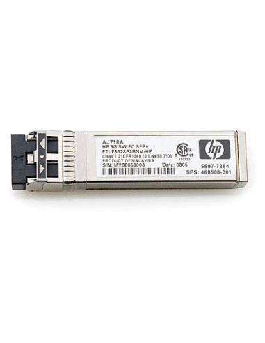 HP 8GB SHORT WAVE FC SFP  1 PACK RM