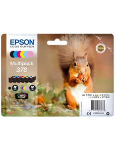 MULTIPACK 6 COLORI 378 PHOTO HD INK