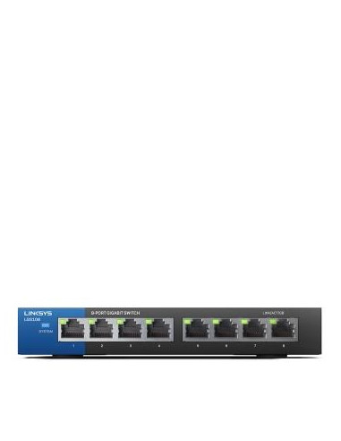 DESKTOP GIGABIT SWITCH 8 PORTE  LGS