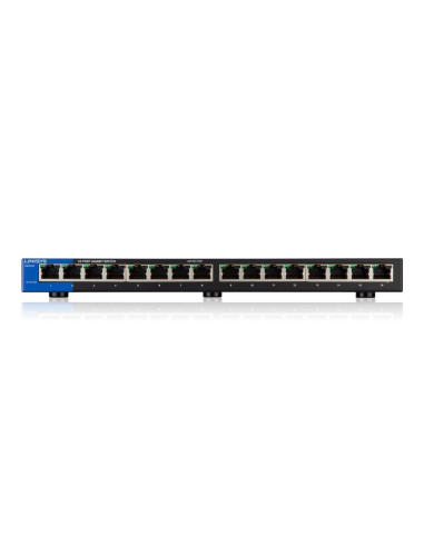 UNMANAGED SWITCH 16 PORTE GIGABIT D
