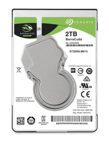 SEAGATE BARRACUDA 2TB SATA3 2 5