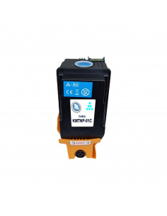  Toner a Colori TNP81C AAJW451 AAJW4D2 9.000 copie 
CIANO Confezione da 1 (Compatibile Develop Cod. Originale AAJW4D2)