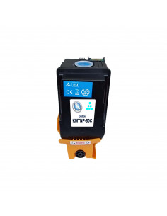  Toner a Colori TNP80C AAJW452 AAJW4D4 9.000 copie 
CIANO Confezione da 1 (Compatibile Develop Cod. Originale AAJW4D4)