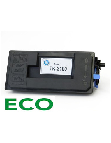  Toner Monocromatico 1T02MS0NL0  TK3100 12.500 copie 
BLACK Confezione da 1 (Compatibile Kyocera Mita Cod. Originale 1T02MS0NL0)