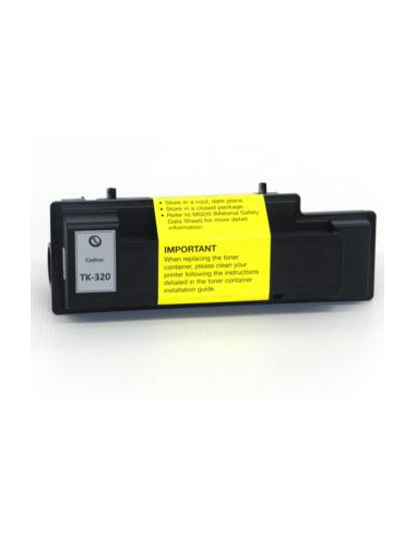  Toner Monocromatico 1T02F90EUC TK320 15.000 copie 
BLACK Confezione da 1 (Compatibile Kyocera Mita Cod. Originale 1T02F90EUC)