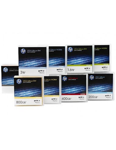 HPE LTO-7 ULTRIUM NON CUSTOM LBL 20