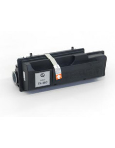  Toner Monocromatico 1T02J20EU0 TK360 20.000 copie 
BLACK Confezione da 1 (Compatibile Kyocera Mita Cod. Originale 1T02J20EUC)