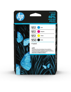 HP 950 BLACK 951 CMY  INK 4-PACK