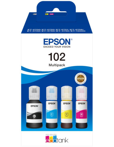 102 ECOTANK 4-COLOUR MULTIPACK  WE 