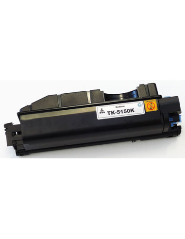  Toner a Colori 1T02NS0NL0 TK5150K 12.000 copie 
BLACK Confezione da 1 (Compatibile Kyocera Mita Cod. Originale 1T02NS0NL0)